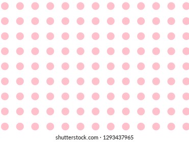 Small polka dot pattern background 