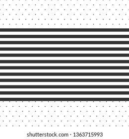 Small polka dot pattern and striped background