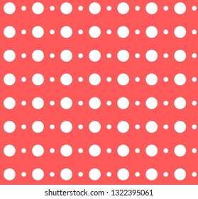 Small polka dot seamless pattern background.