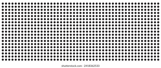 Un pequeño punto de polka de fondo de patrón transparente. Plantilla de patrón de punto polka Textura de puntos monocroma. patrón transparente con puntos. Papel de cuadrícula. Hoja en blanco de papel de nota, cuaderno escolar.