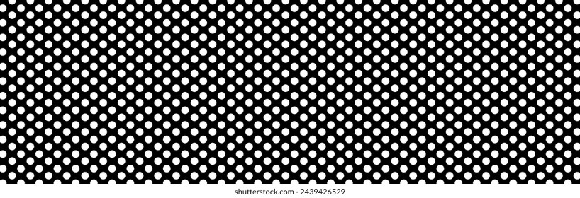 Small polka dot seamless pattern background. random dots texture. black and white dots textile