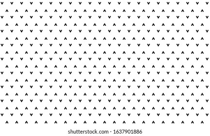 Small polka triangle dot pattern background  vector design