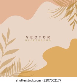 Se pueden utilizar carteles pequeños con formas orgánicas abstractas en un estilo de collage contemporáneo a la moda para decoraciones de arte mural, postales, diseños de portadas.