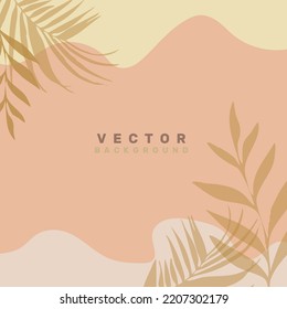 Small posters with abstract organic shapes elements in trendy contemporary collage style can be used for wall art decorations, postcards, cover designs.