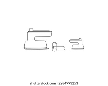 small power hanging ironing machine vector design. iron machine vector design and outline. iron machine vector art, icons, and vector images.