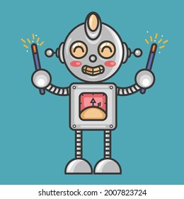 a small robot character who has a human -like feeling PART 2