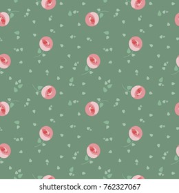Small roses. Vector illustration