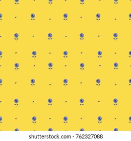 Small roses. Vector illustration