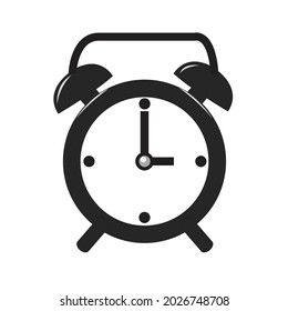 small round alarm clock can be used for clock icon