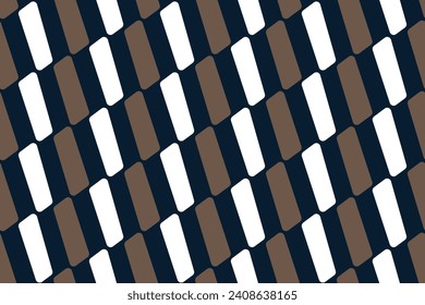 Formas de línea redondeadas pequeñas con motivos geométricos comunes patrón de fondo elegante. Arte moderno de diseño de chapa de colores sin fisuras. Resumen de rectángulos vectores estilo gráfico ornamento. Impresión de tela masculina casual.