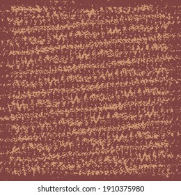 Pequeña alfombra con rayas irregulares o rotas, en tonos contrastantes de burdeos. Fondo de textura antiguo.