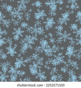 Small Seamless Dot. Abstract Vintage Explosion. Seamless Night Falling. Pattern Cool Splash. Random Snow Color. Retro Flake Background. Grey Vector Flake Drop. Dark Birthday Dot. White Vector Dot.