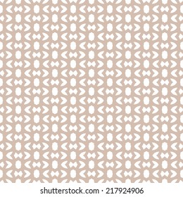 Small seamless pattern on a white background. Colorful geometric ornament.