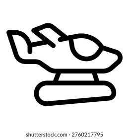 Small seaplane floating on water, preparing for takeoff, representing travel, adventure, and exploration