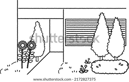 A small shop with plants