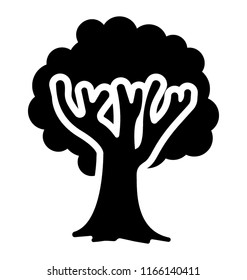 
A small shrub tree icon
