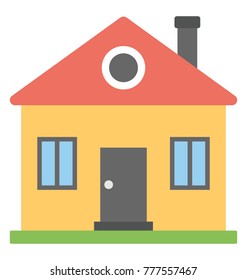 
A small and simple single story house

