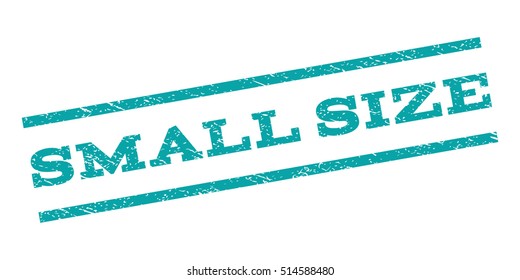 Small Size watermark stamp. Text caption between parallel lines with grunge design style. Rubber seal stamp with dirty texture. Vector color ink imprint on a white background.