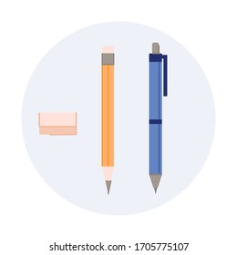 Diseño de fondo pequeño en diseño de dibujo manual de fondo blanco vectorial 