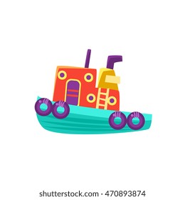 Small Steamer Toy Boat
