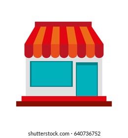 small store or shop icon image 