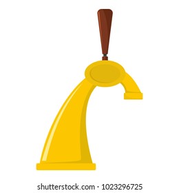 Small tap icon. Flat illustration of small tap vector icon for web