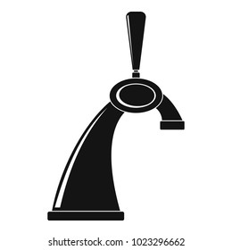 Small tap icon. Simple illustration of small tap vector icon for web