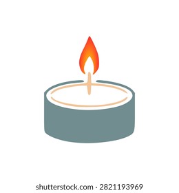 Small Tealight Candle In Cup