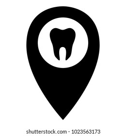 Small tooth icon. Simple illustration of small tooth vector icon for web