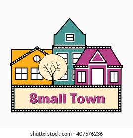 A small town with nice houses and mansions
