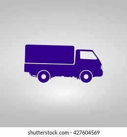 Small Truck Box Colored Icons