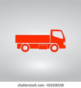 Small Truck Pick Up Colored Icon