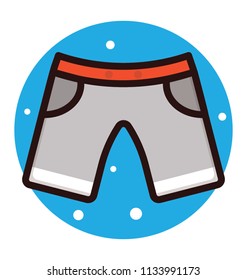 A small under pant garment to be worn while swimming or sports in summers in a comfy stuff, shorts 