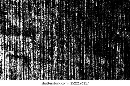 Small uneven spots and particles of debris. Dark grunge texture vector. Distressed overlay texture. Dark worn textured effect. Vector Illustration. Black isolated on white. EPS10.