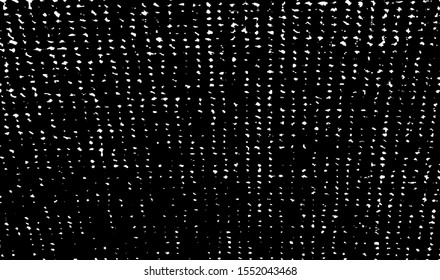 Small uneven spots and particles of debris. Abstract vector texture.  Distressed uneven background. Grunge texture overlay with fine grains isolated on white background. Vector illustration. EPS10.