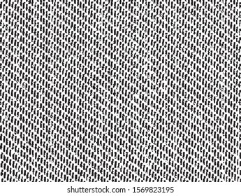 Small uneven spots and particles of debris. Abstract vector texture.  Distressed uneven background. Grunge texture overlay with fine grains isolated on white background. Vector illustration. EPS10.