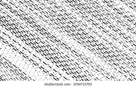 Small uneven spots and particles of debris. Abstract vector texture.  Distressed uneven background. Grunge texture overlay with fine grains isolated on white background. Vector illustration. EPS10.