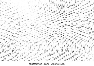 Kleine, ungleichmäßige Flecken und Schwebstoffe. Abstrakte Vektorstruktur.  Unruhestifter ungleicher Hintergrund. Grunge Textur-Overlay mit feinen Körnern einzeln auf weißem Hintergrund. Vektorgrafik. EPS10.