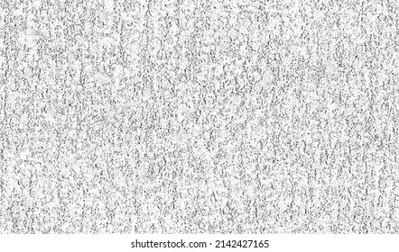 Pequeñas manchas y partículas desiguales de los escombros. Textura de vector abstracta.  Antecedentes desiguales. Superposición de textura gruesa con granos finos aislados sobre fondo blanco. Ilustración vectorial. EPS10.