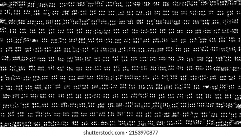 Kleine, ungleichmäßige Flecken und Schwebstoffe. Abstrakte Vektorstruktur.  Unruhestifter ungleicher Hintergrund. Grunge Textur-Overlay mit feinen Körnern einzeln auf weißem Hintergrund. Vektorgrafik. EPS10.