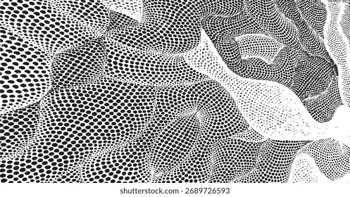 Small uneven spots and particles of debris. Abstract vector texture.  Distressed uneven background. Grunge texture overlay with fine grains isolated on white background. Vector illustration. EPS10.