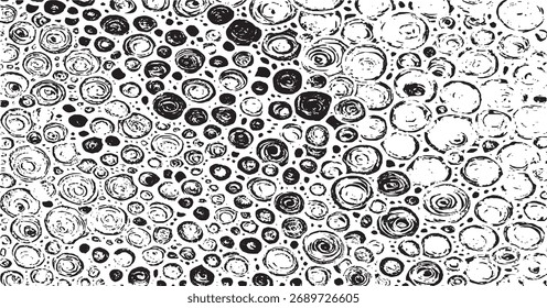 Pequeñas manchas desiguales y partículas de escombros. Textura Abstractas del Vector.  Angustiado fondo desigual. Superposición de textura grunge con granos finos aislados sobre fondo blanco. Ilustración vectorial. EPS10.