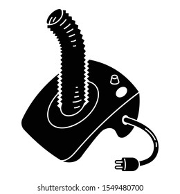 Small vacuum cleaner icon. Simple illustration of small vacuum cleaner vector icon for web design isolated on white background