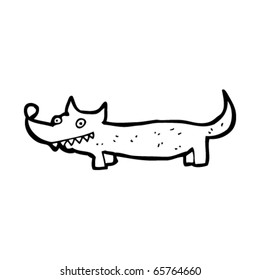 small vicious dog cartoon
