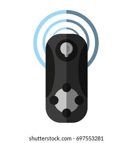 small video game controller with joystick icon image