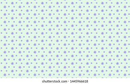 Small violent gradient flower pattern