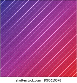 Small white dots, pink background. Vector Illustration.
