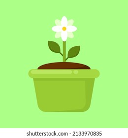 small white flower tree vector
