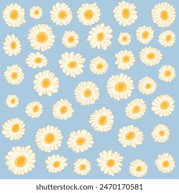 
small white flowers background image
