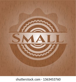 Small wood emblem. Retro